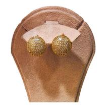 brinco redondo cravejado duas formas de usar elagante