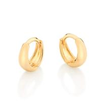 Brinco Rommanel Argola Folheado a Ouro 526675