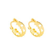 Brinco Rommanel Argola Lua Estrela 1,1 Banhado a ouro 5233500000 Brinco Rommanel Argola Lua Estrela 1,1 Banhado a ouro 5233500000