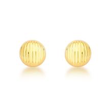 Brinco semi esfera g texturizada Brinco semi esfera g texturizada