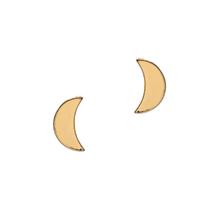 Brinco semijoia modelo lua