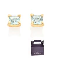 Brinco Solitário com Zircônia Rommanel 526641 526760 320021 Brinco Solitário com Zircônia Rommanel 526641 526760 320021