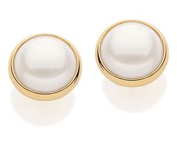 Brinco Solitário Formado Por Pérola Rommanel 525291