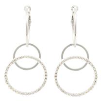 Brinco Strass Aros BC0535