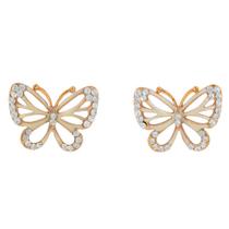 Brinco Strass Borboleta BC3739