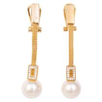 Brinco Strass e Pérola BC1040 Brinco Strass e Pérola BC1040