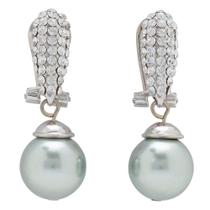 Brinco Strass e Pérola BC1045 Brinco Strass e Pérola BC1045