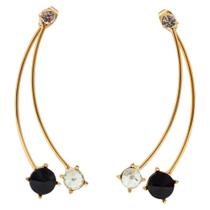 Brinco Strass Ear Jacket BC3913