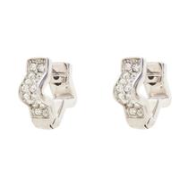 Brinco Strass Estrela Prateado BC0918 Brinco Strass Estrela Prateado BC0918