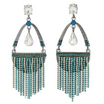 Brinco Strass Franja BC3891 Brinco Strass Franja BC3891