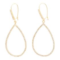 Brinco Strass Gota BC0425