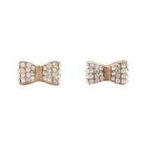 Brinco Strass Lacinho BC2552 Brinco Strass Lacinho BC2552