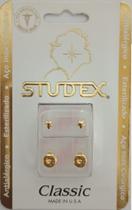 Brinco studex classic 3mm estrela medio dourado cor:dourado Brinco studex classic 3mm estrela medio dourado cor:dourado