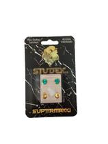 Brinco Studex Para Perfuração SuperMaxxi 6mm Aço Cirurgico