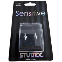 Brinco studex sensitive ad raio s510w prateado