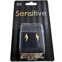 Brinco studex sensitive ad raio s510y dourado