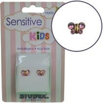 Brinco Studex Sensitive Kids Antialérgico Pós Perfuração Par Brinco Studex Sensitive Kids Antialérgico Pós Perfuração Par