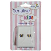 Brinco Studex Sensitive Kids Borboleta Azul Claro SK2039Y Brinco Studex Sensitive Kids Borboleta Azul Claro SK2039Y