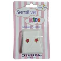 Brinco studex sensitive kids estrela rosa 6x6mm sk3542y Brinco studex sensitive kids estrela rosa 6x6mm sk3542y