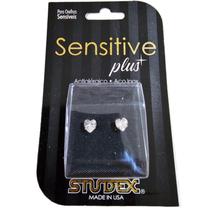 Brinco studex sensitive plus zircônia coração 5x5mm sp885y Brinco studex sensitive plus zircônia coração 5x5mm sp885y