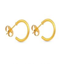 Brinco studex system 75 argola 12,7mm dourado