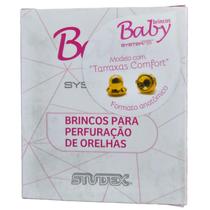 Brinco studex system 75 baby estrelado cristal comfort cod h33