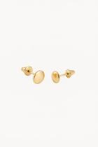 Brinco Tachinha ouro 18k - 0.47