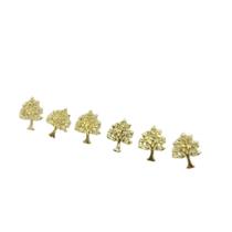 Brinco Trio Com 3 Pares Tamanho 12MM Arvore Ouro Brinco Trio Com 3 Pares Tamanho 12MM Arvore Ouro