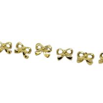 Brinco Trio Com 3 Pares Tamanho 12MM Lacinho Ouro Brinco Trio Com 3 Pares Tamanho 12MM Lacinho Ouro