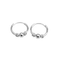 Brinco Unissex Argola Prata 925