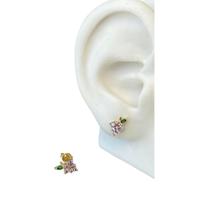 Brinco Uva Style Zurick 08.4584 Banhado a ouro