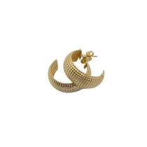 Brincos argola dourado