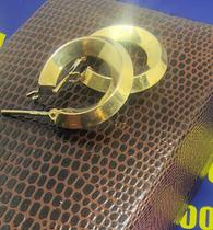 Brincos Argolas Italiana Ouro 18 Kilates Peso 3.00 Gramas 18 x 14 mm Oca Brincos Argolas Italiana Ouro 18 Kilates Peso 3.00 Gramas 18 x 14 mm Oca