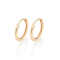 Brincos banhado ouro 3x 24k 18k e 22k femininos argola pequenos rommanel 527164 Brincos banhado ouro 3x 24k 18k e 22k femininos argola pequenos rommanel 527164