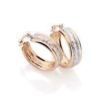 Brincos banhado ouro 3x 24k 18k e 22k femininos argola rommanel larga trabalhada rhodium branco 523835 Brincos banhado ouro 3x 24k 18k e 22k femininos argola rommanel larga trabalhada rhodium branco 523835