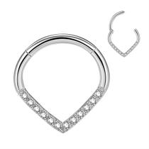 Brincos CM Crareesi Mania 16G em aço inoxidável Daith 8mm/10mm