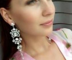 Brincos Cristal Austríacos 11cm Noiva, Alto Brilho Festas Brincos Cristal Austríacos 11cm Noiva, Alto Brilho Festas