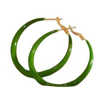 Brincos De Argola C-Ring Em Cores Candy Para Mulheres, Joias Simples E Elegantes, Acessórios Para