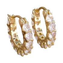 Brincos De Argola De Zircônia Boho Femininos De Alta Qualidade, Joias Da Moda Para O Verão