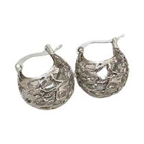 Brincos De Argola Dourados Em Forma De Ninho De Pássaro Design Único Joias Para Mulheres Acessórios