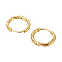 Brincos De Argola Em Aço Inoxidável Dourado 10 Peças Joias Geométricas Para Fazer Brincos DIY