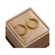Brincos De Argola Femininos De Aço Inoxidável 316L, 3 Cores, DIEYURO, Joias Para Festa De Casamento,