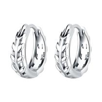 Brincos de Argola Femininos em Prata 925 - 23 Estilos Florais