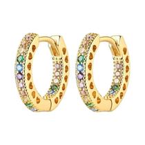 Brincos de Argola Femininos em Prata 925 - Geometria Redonda - Joia para Casamento e Noivado
