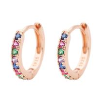 Brincos de Argola Minimalistas Dourados - Aço Inoxidável (6/8/10mm) - Unissex