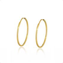 Brincos De Argola Ouro 18k 750 Brincos De Argola Ouro 18k 750