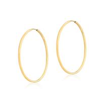 Brincos de Argola Ouro 18k750