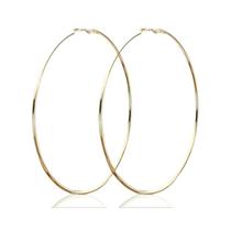 Brincos De Argola Unissex Em Aço Inoxidável 2 Peças 30-100mm Pequenos E Grandes Círculos Joia Da Brincos De Argola Unissex Em Aço Inoxidável 2 Peças 30-100mm Pequenos E Grandes Círculos Joia Da