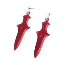Brincos De Clipe De Orelha Com Espada De Yoh Asakura Tao Ren Do Anime Shaman King Para Mulheres E