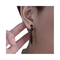 Brincos De Clipe Vintage Minimalista Com Pingente De Pena Para Adolescentes, Joias Falsas Sem